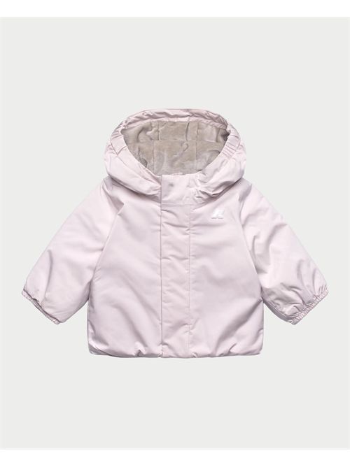 Newborn short jacket Jack by K-way with hood K-WAY | K4137VW-E. JACK/BAB3U